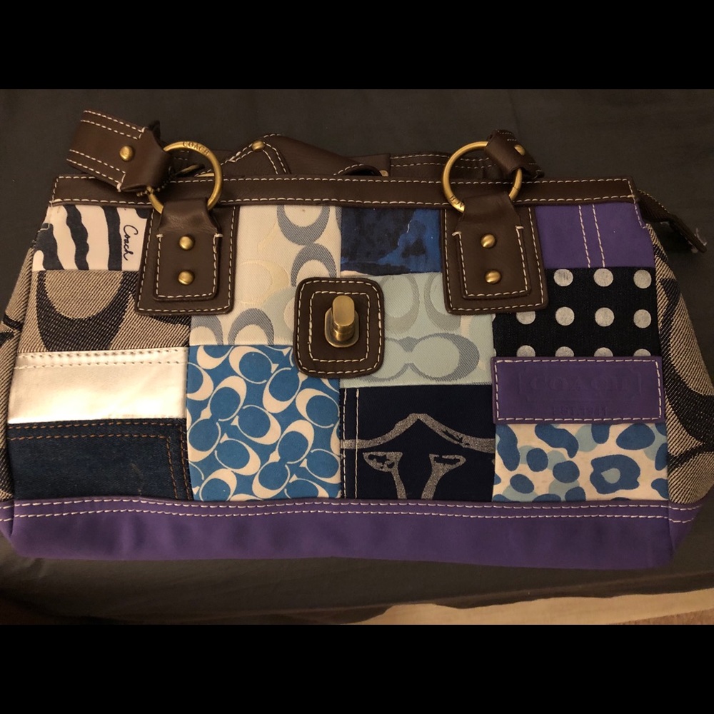 Patchwork Coach purse